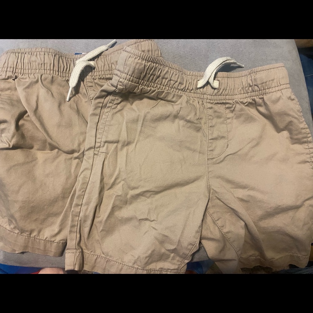 2 pairs of khaki shorts